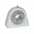 Iptci Tap Base Pillow Block Ball Brg Unit, 1.25 in Bore, Thermoplastic Hsg, Hard Chrome Insert, Set Screw CUCTPA207-20N